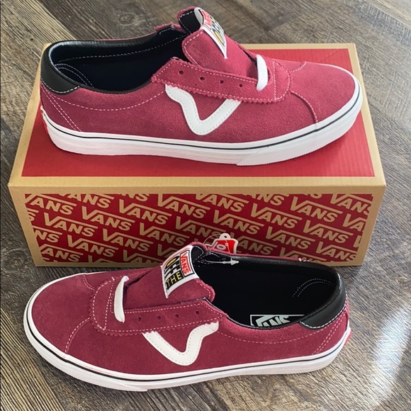 red vans sport